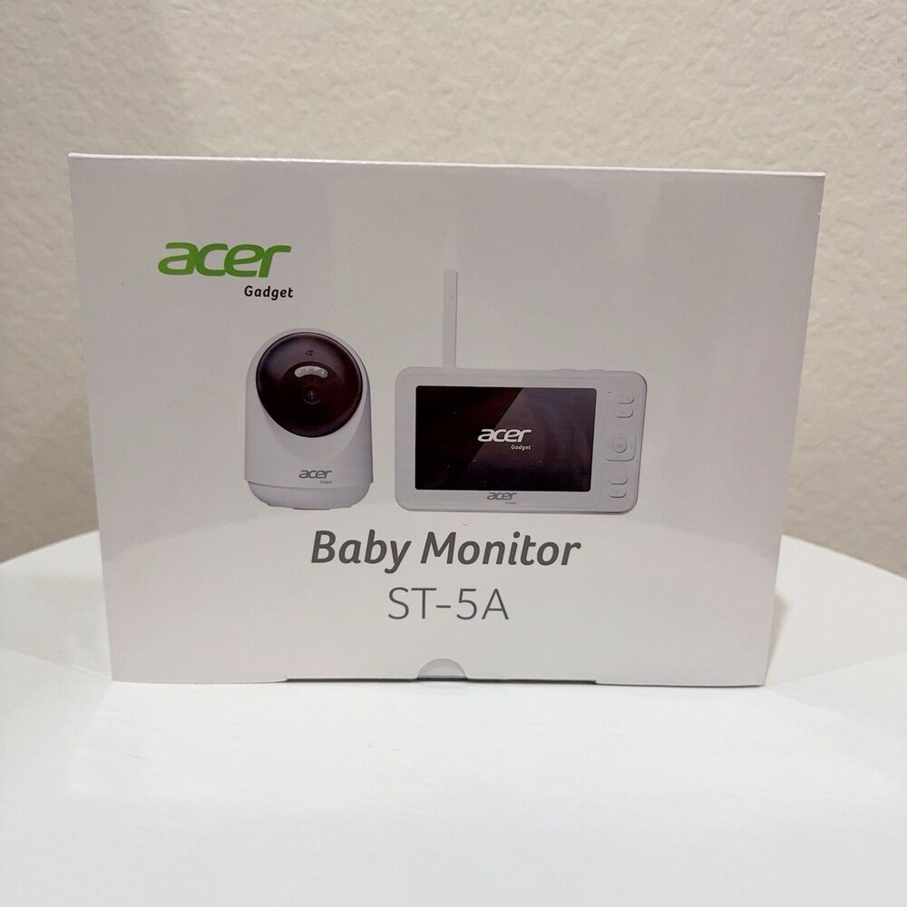 Acer Gadget Smart Wifi Baby Monitor ST-5A with Camera and Audio New with Seal